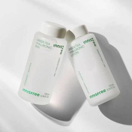 Innisfree Green Tea HA Skin Care Conjunto 2 Peças 170ml + 25ml