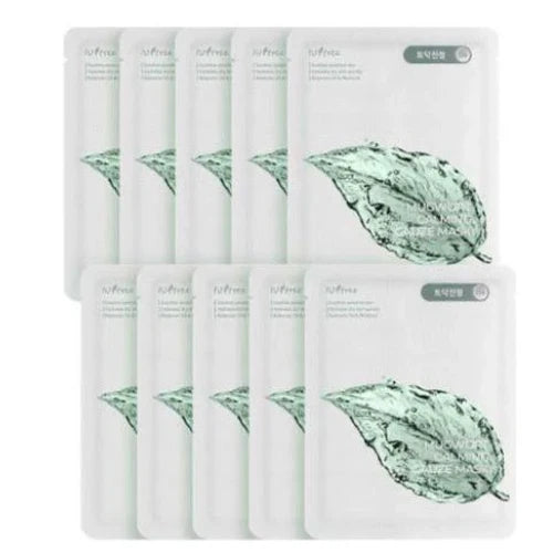 Isntree Mugwort Calming Gauze Mask Máscara de Tecido 10un