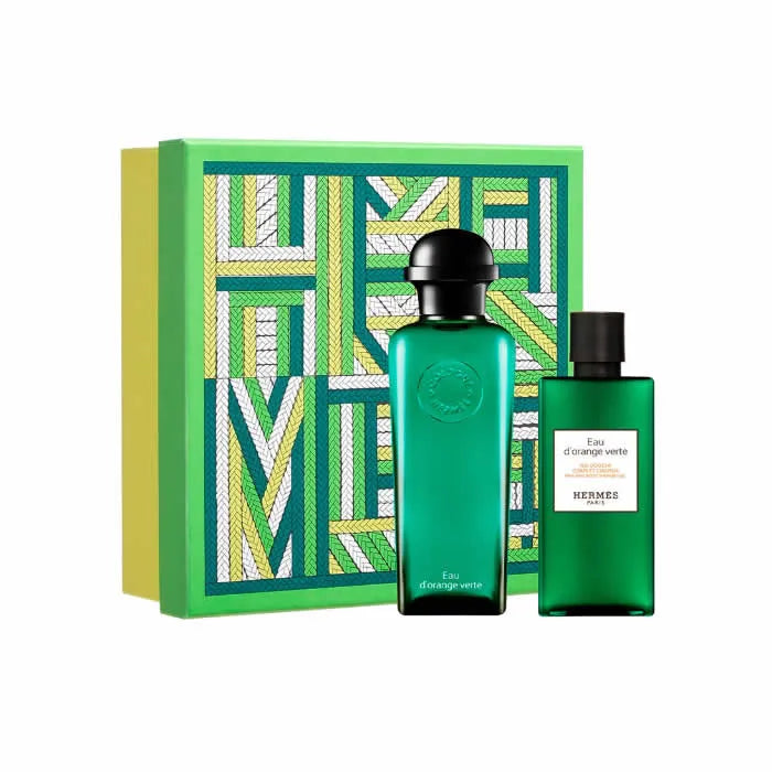 Hermes Eau D'Orange Verte Eau De Cologne Set 2 Piezas EDC 100ml