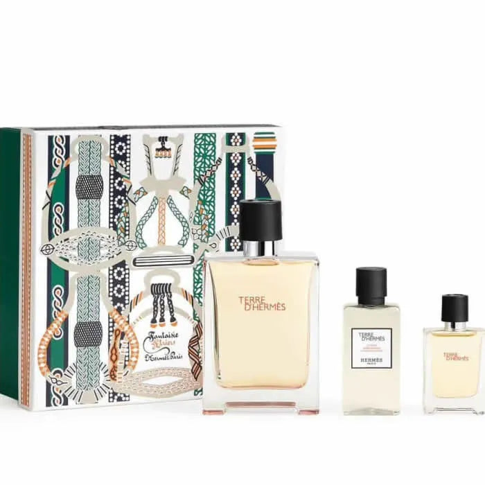 Terre D'Hermes eau de toilette Set 3 Pieces EDT 100ml