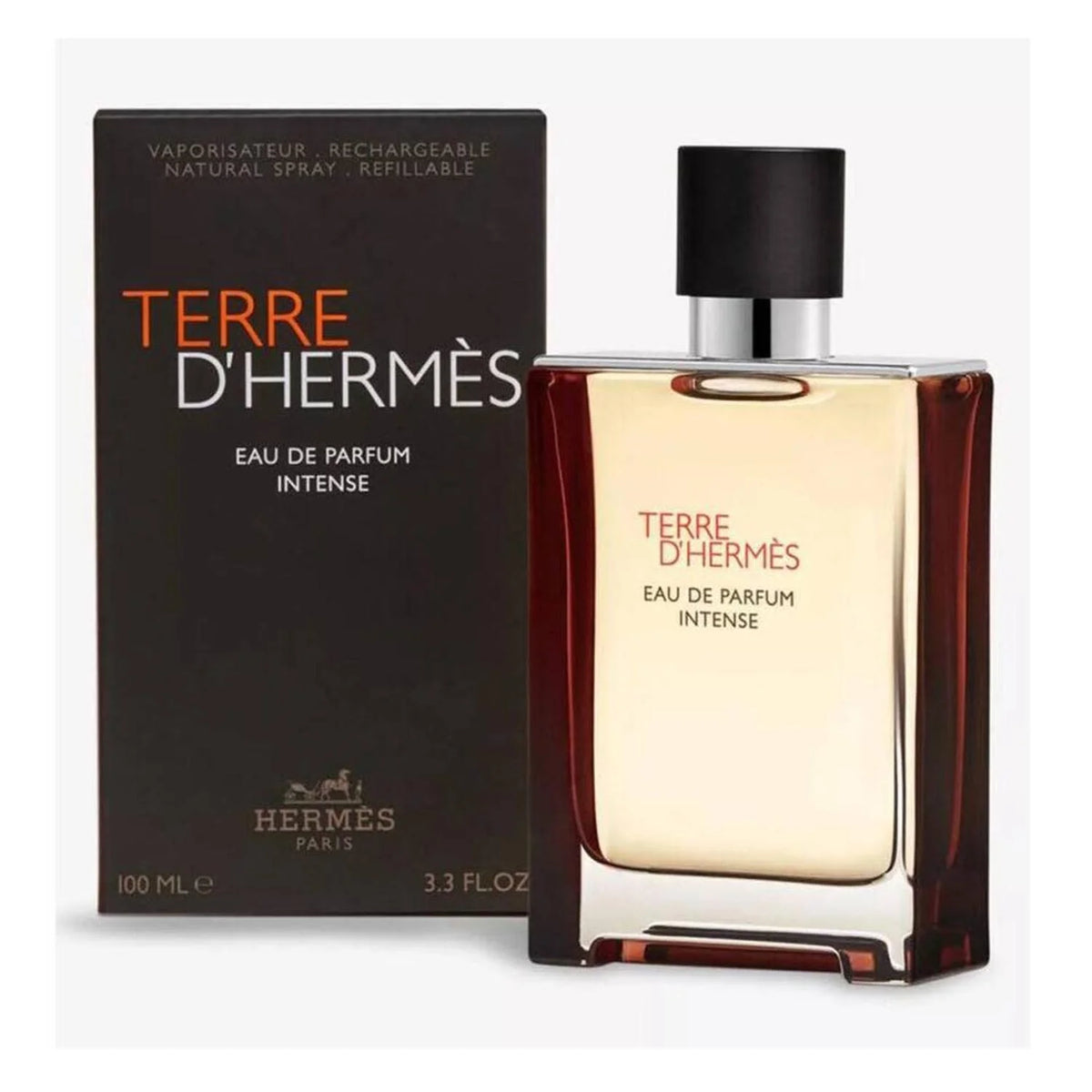 Paris Terre D'hermes eau de parfum Intense Rechargable 100ml