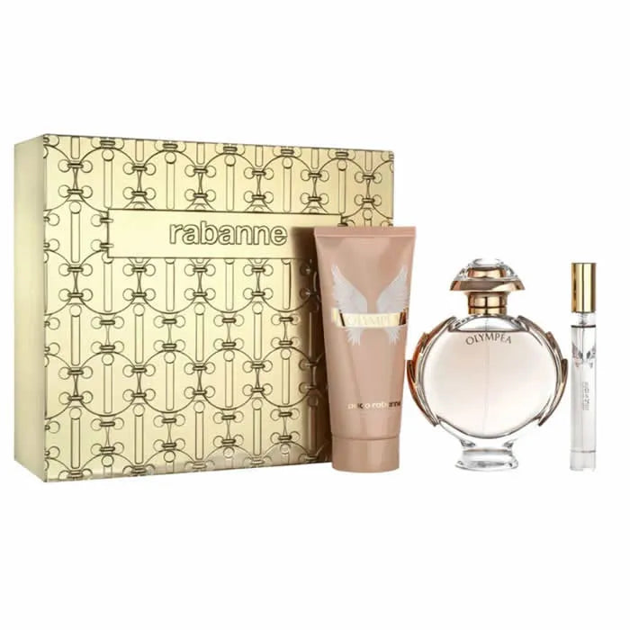 Paco Rabanne Olympea eau de parfum Set 3 Piezas 80ml