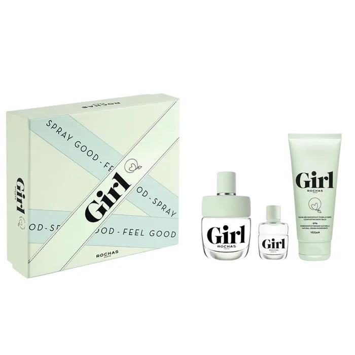 Rochas Girl eau de toilette Set 3 Piezas EDT 100ml