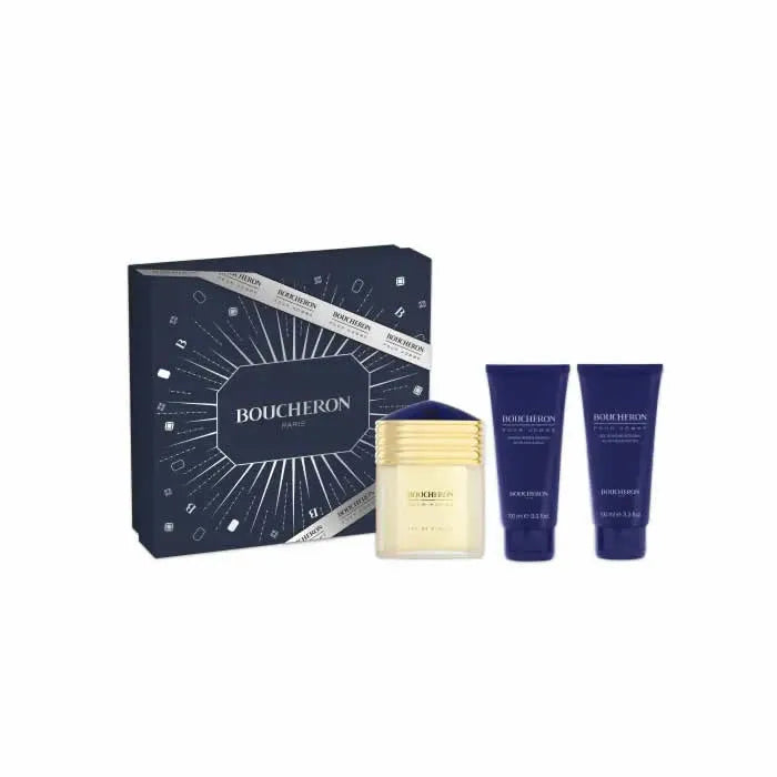 Boucheron Homme eau de parfum Set 3 Piezas 100ml