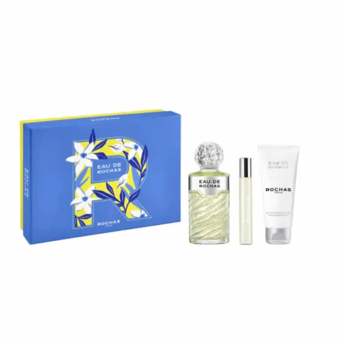Eau De Rochas eau de toilette Set 3 Piezas EDT 100ml