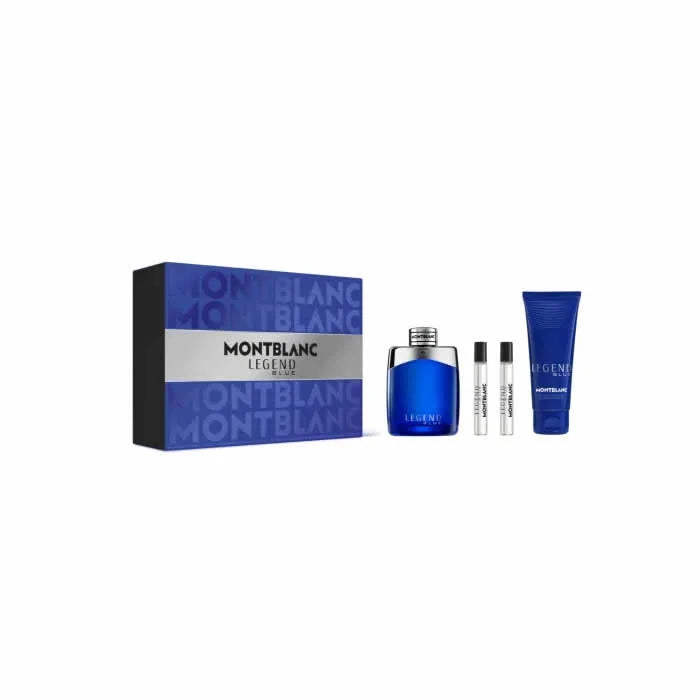 Montblanc Legend Blue eau de parfum Set 4 Piezas 100ml