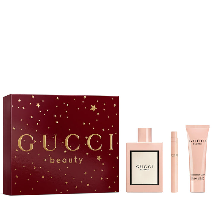 Gucci Bloom Conjunto EDP 100ml, Mini 10 e Body