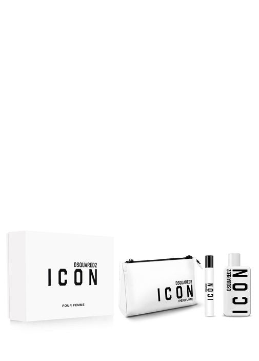 Dsquared2 Icon Pour Femme Conjunto EDP 100ml com Neceser