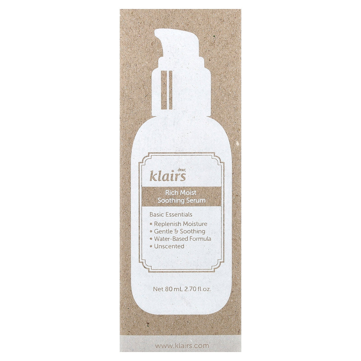Klairs Rich Moist Soothing Serum 80ml