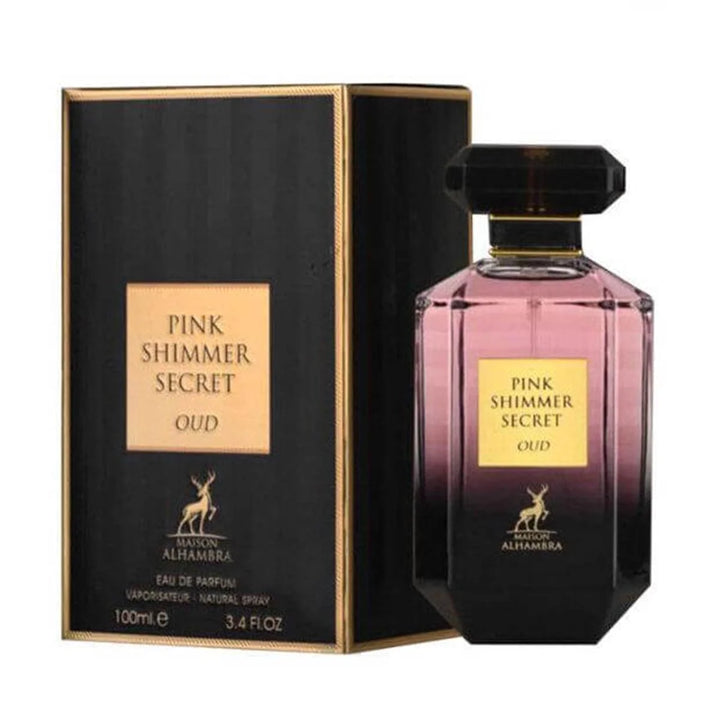 Maison Alhambra Pink Shimmer Secret Oud EDP 100ml