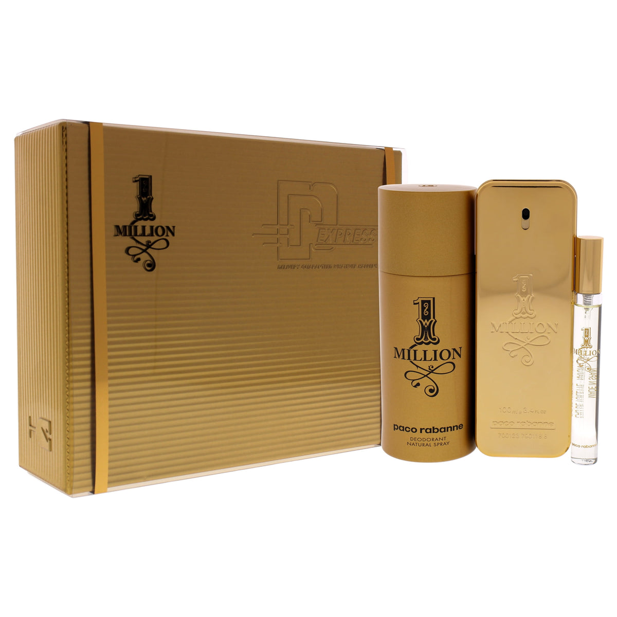 Paco Rabanne 1 Million Conjunto EDT 50ml + Gel de Duche 100ml (Ref. 6496)