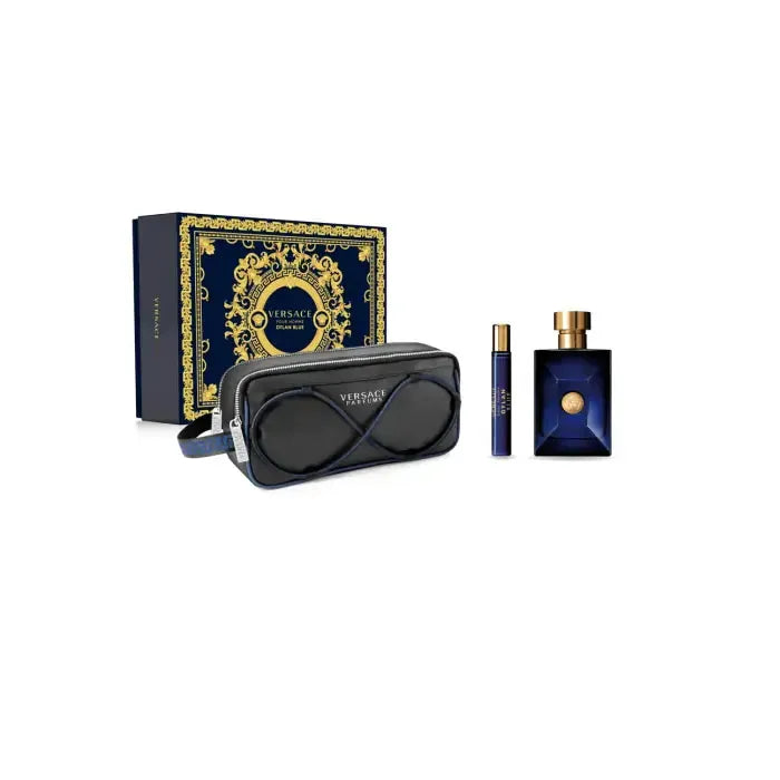 Versace Dylan Blue eau de toilette Set 3 Piezas EDT 100ml