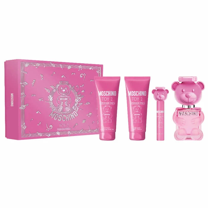 Moschino Toy 2 Bubble Gum eau de toilette Set 4 Piezas EDT 100ml
