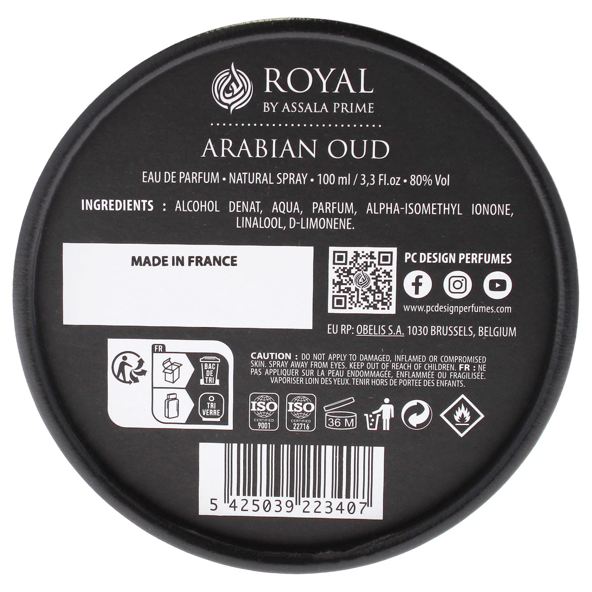 Assala Royal Arabian Oud EDP 100ml
