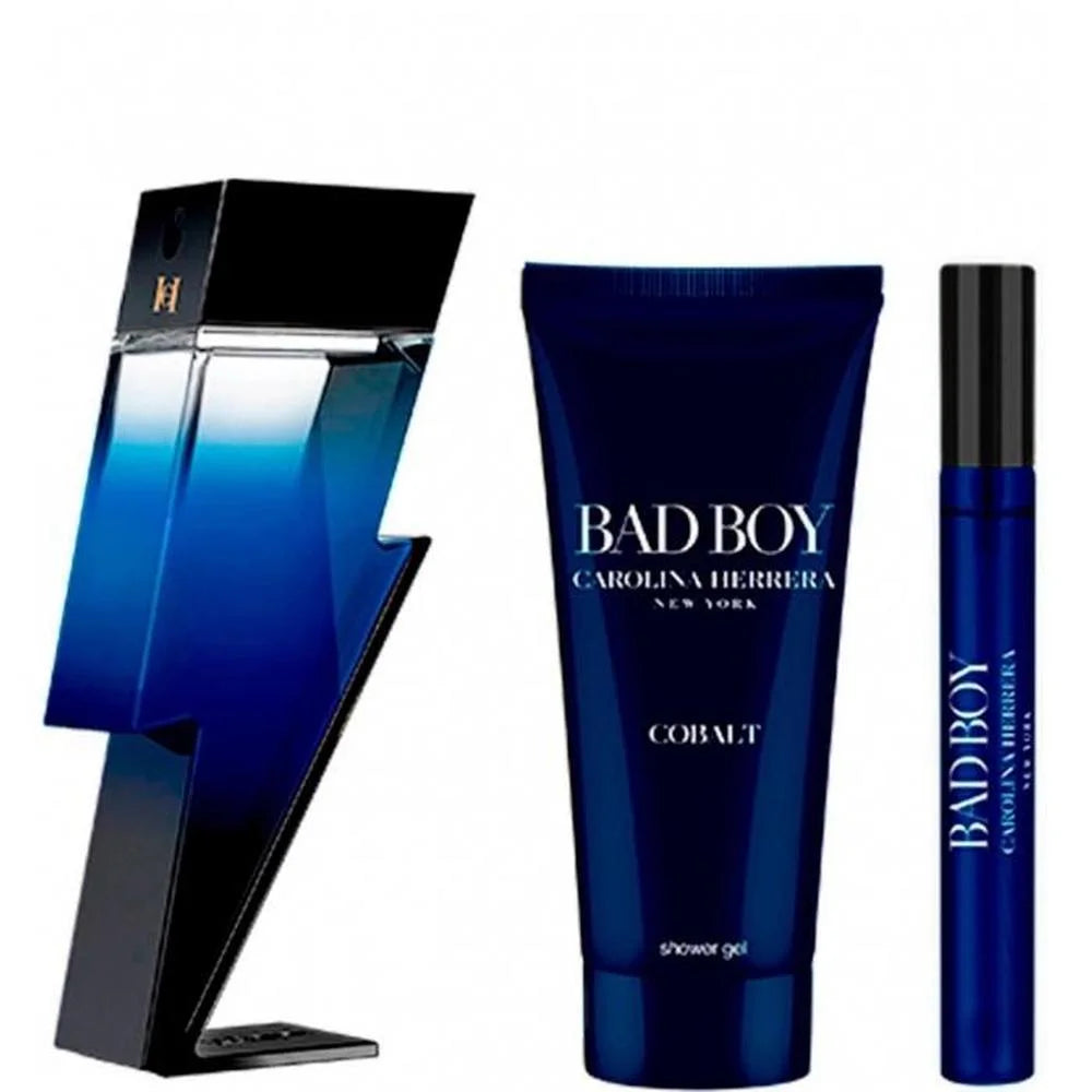 Carolina Herrera Bad Boy Cobalt eau de parfum Gel Ducha Cabello y Cuerpo 100ml