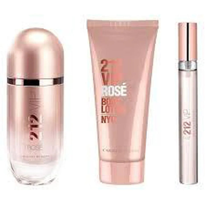 Carolina Herrera 212 Vip Rose eau de parfum Loción Corporal 80ml