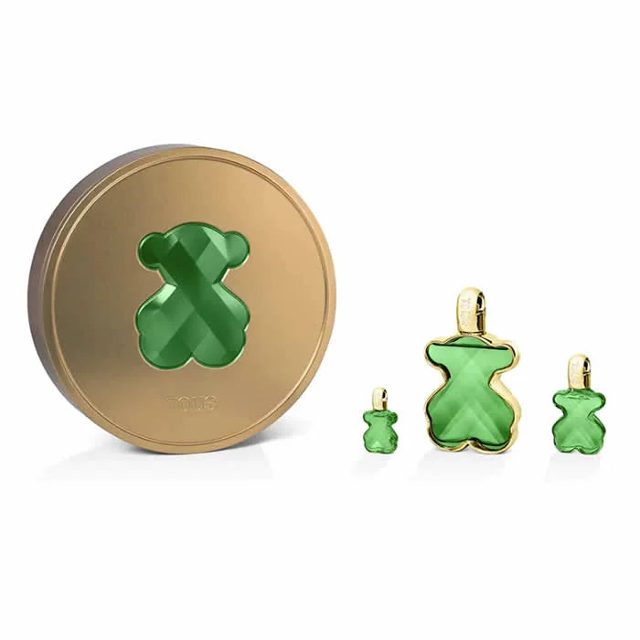 Tous Loveme The Emerald Elixir Parfum Set 3 Piezas 90ml