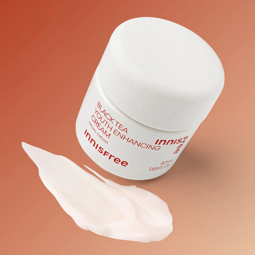 Innisfree Black Tea Youth Enhancing Cream Creme Facial 50ml