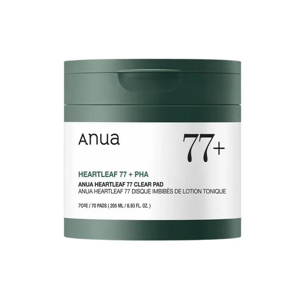 Anua Heartleaf 77% Dischetti tonici purificanti 70 pezzi