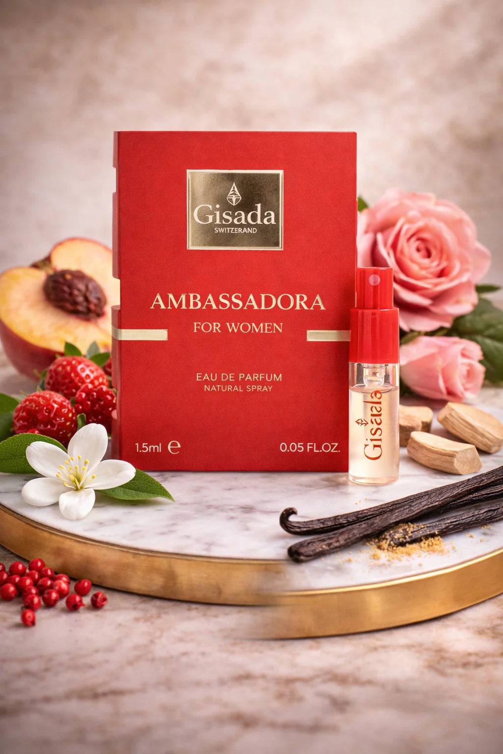 Gisada Ambassadora Conjunto de Vials EDP 12×1,5ml
