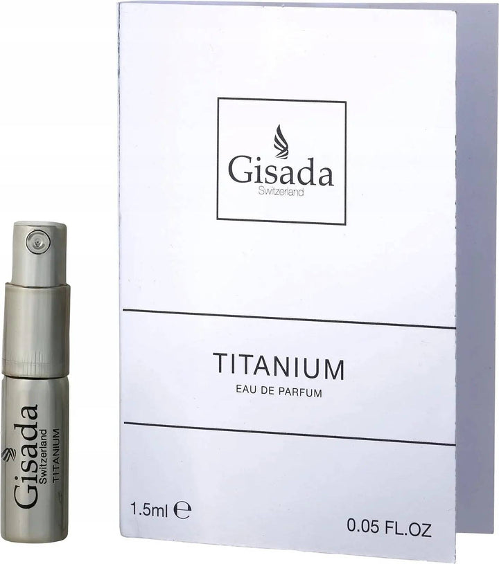 Gisada Titanium Conjunto de Vials EDP 12×1,5ml