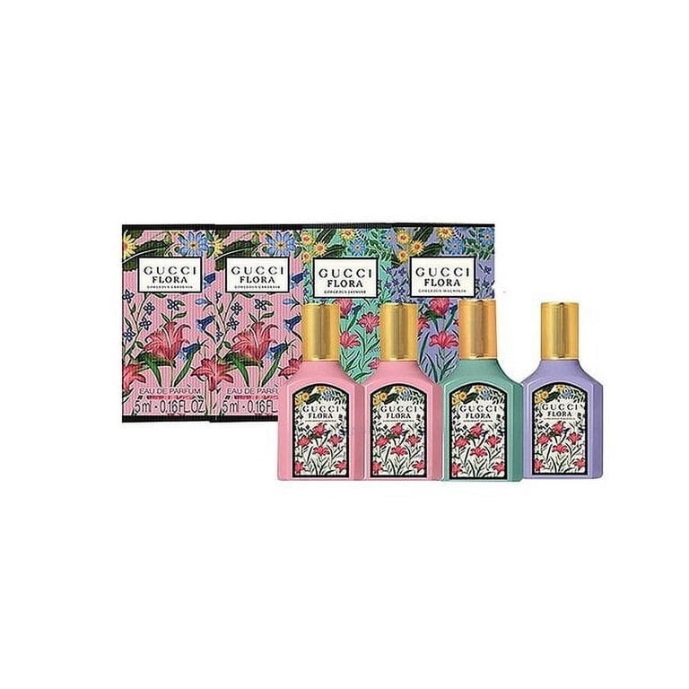 Gucci Flora Gorgeous Conjunto de Miniaturas EDP 4×5ml