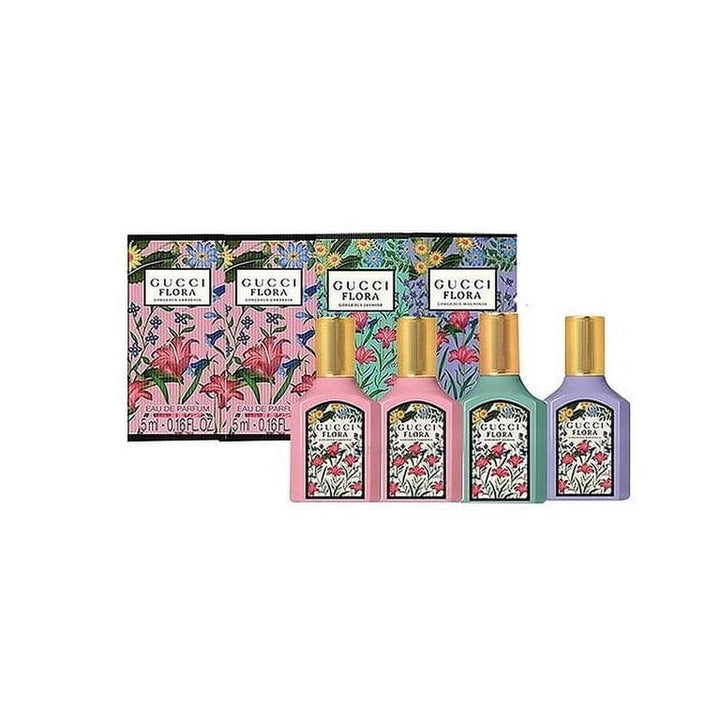 Gucci Flora Gorgeous Conjunto de Miniaturas EDP 4×5ml