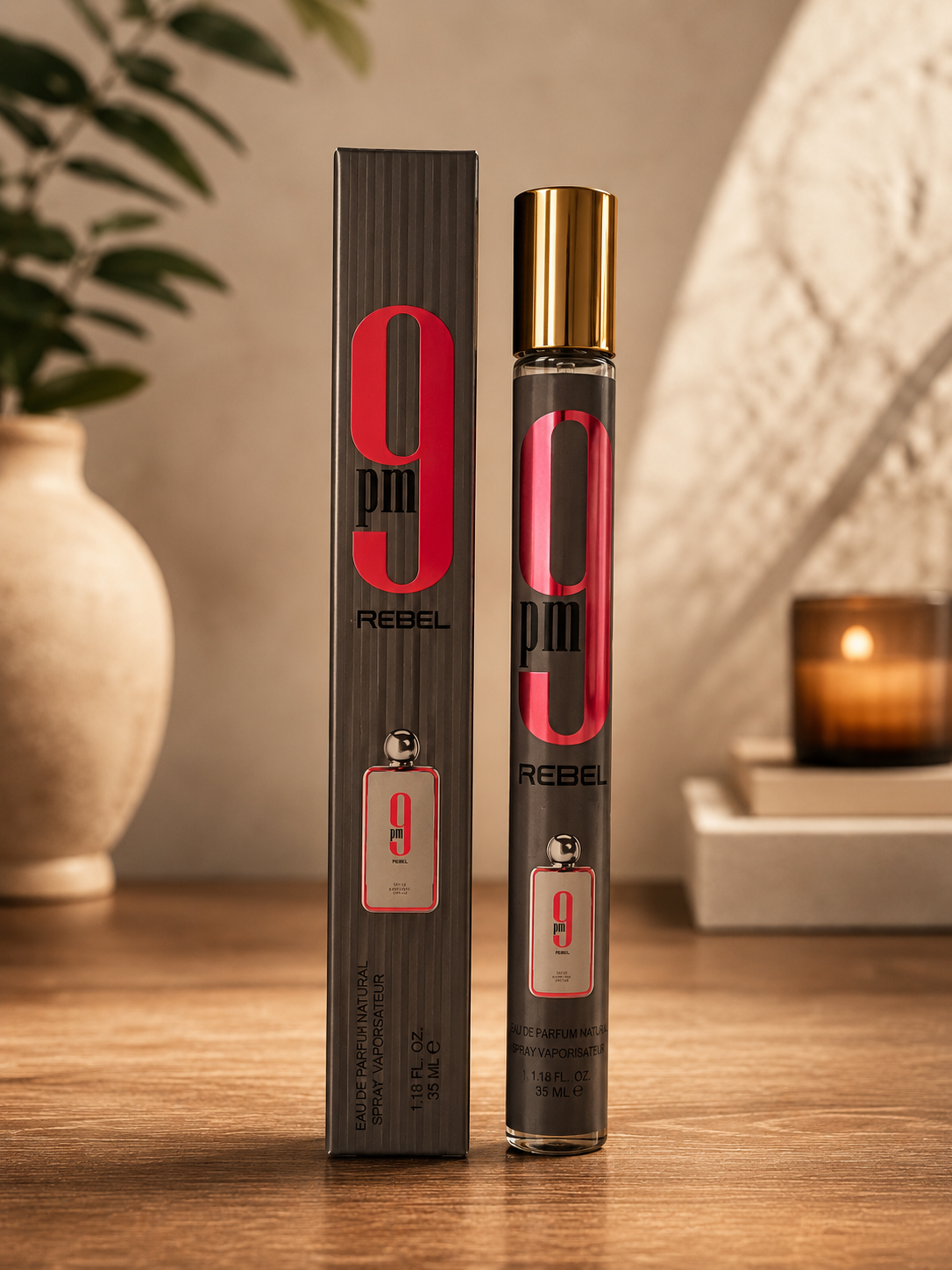 Perfume de Bolso 9PM Rebel 35ml