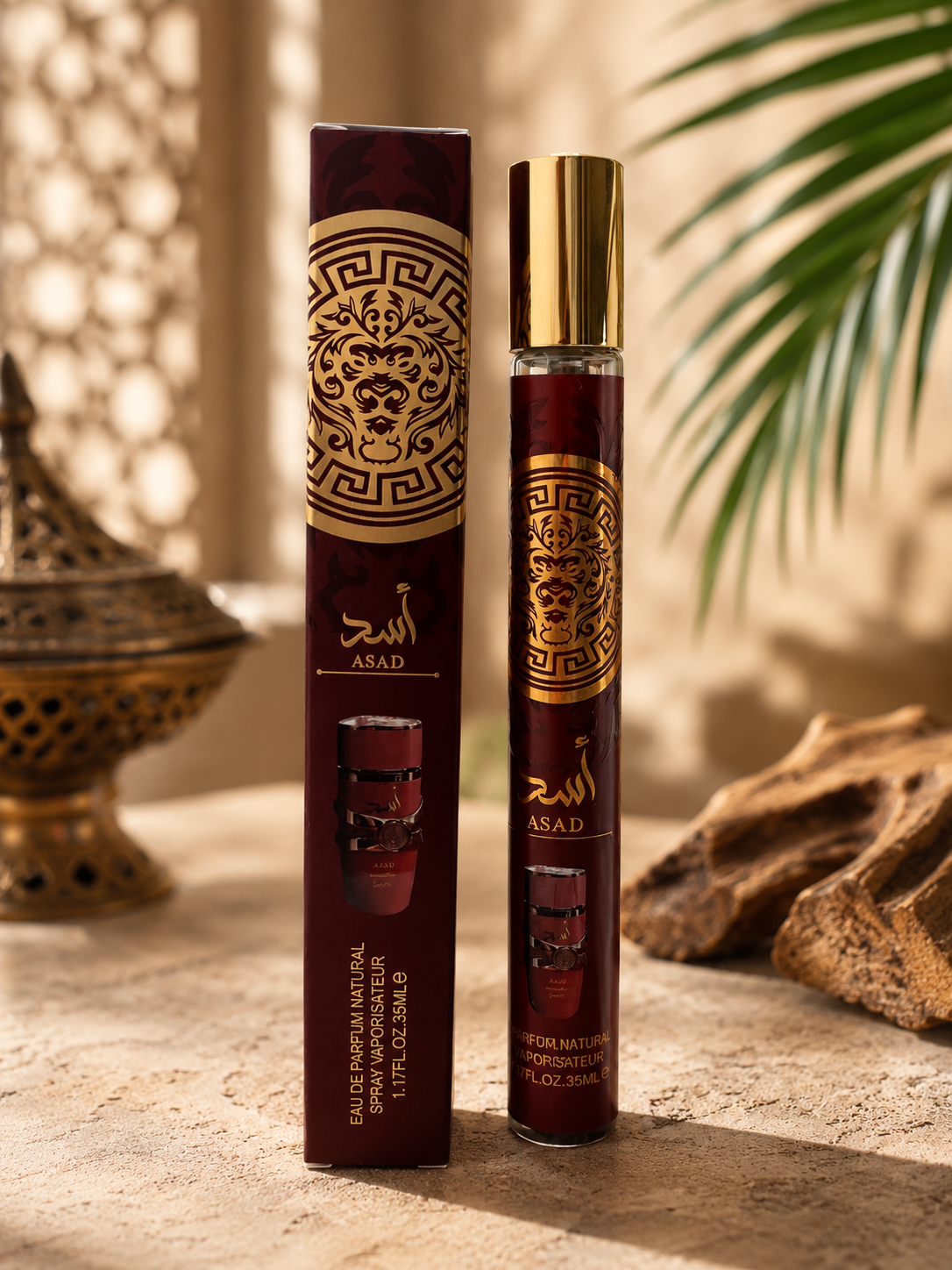 Asad Bourbon Pocket Perfume 35ml