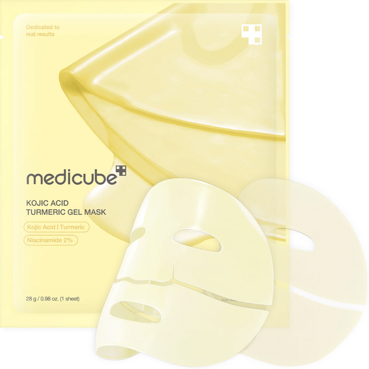 Medicube Kojic Acid Turmeric Brightening Gel Mask, 1pcs 28g