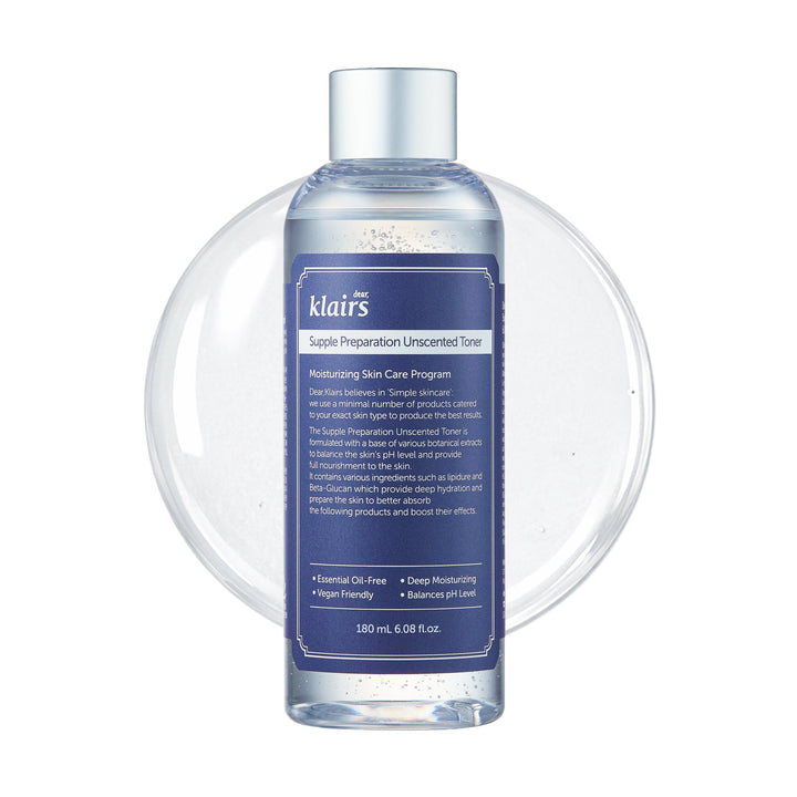 Klairs Supple Preparation Unscented Toner 180ml