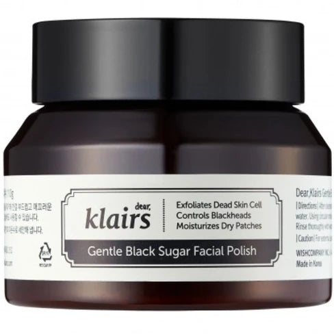 Klairs Gentle Black Sugar Facial Polish Esfoliante 110g