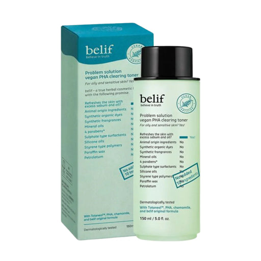Belif Problem Solution Vegan Toner Tónico Facial 150ml