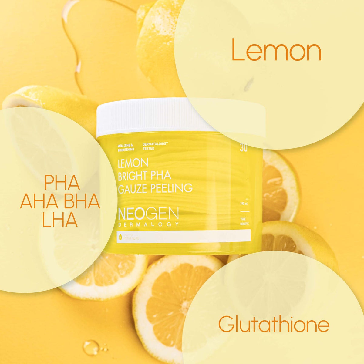Neogen Lemon Bright PHA Gauze Peeling 30un